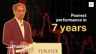 Temasek Holdings records worst shareholder returns in 7 years [upl. by Nueovas]