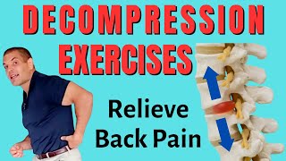 Spinal Decompression Therapy Home Exercises For Back Pain amp Sciatica [upl. by Ahsiek]