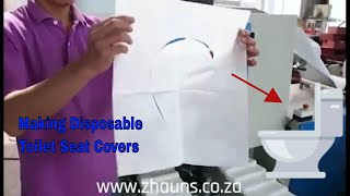 How To Make Disposable Toilet Seat Covers [upl. by Koch]