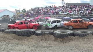 2017 Bottineau county fair derby compact heat [upl. by Wu271]