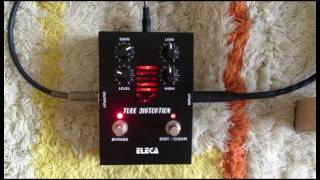 Eleca Effect Pedal Clean BoostampTube Distortion EVD1 [upl. by Atiuqiram]