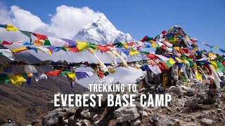 Trekking to Everest Base Camp in Nepal  Our Toughest Hike Yet [upl. by Norod]