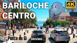 4K BARILOCHE verano 2023 driving CENTRO de día  PATAGONIA ARGENTINA  Provincia de RÍO NEGRO [upl. by Kitarp]