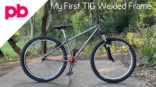 The First TIG Welded Frame [upl. by Kissee]