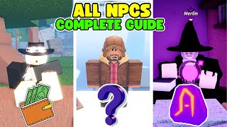 ALL NPCS IN FISCH [upl. by Ahsied]