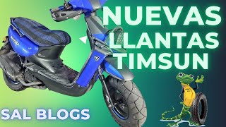 Nuevas llantas Timsun W150  Sal Blogs [upl. by Haines]