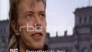 David Bowie plays Berlin June 1987 [upl. by Bernstein730]