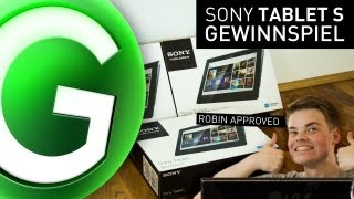 Sony Tablet S  GIGA Gewinnspiel [upl. by Eirolam]