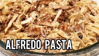 Chicken Fettuccine Alfredo Recipe by Fatimas kitchen Restaurant StyleYummyQuickEasy [upl. by Nemrak788]