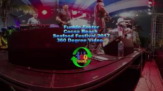 Funkle Fester Cocoa Beach Seafood Festival 2017 360 video [upl. by Eannyl]