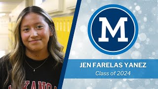 Class of 2024 Senior Spotlight Jen Farelas Yanez [upl. by Bonnette641]