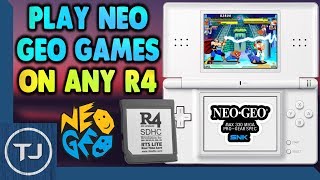 Play Neo Geo Games On Your R4 Card [upl. by Nilrev]