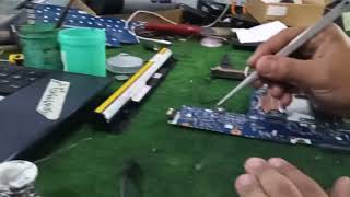 Lenevo laptop power on but not charging repair NmA362 G5080 Repaire 100 pokhara Nepal [upl. by Eimmij]