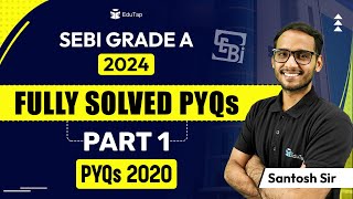 SEBI Grade A Previous Year Paper Phase 1 amp Phase 2  SEBI Grade A 2024 Preparation  EduTap SEBI [upl. by Bullen612]