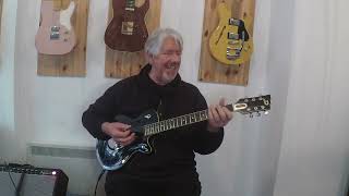 LISTERS GUITARS TV  DUESENBERG SENIOR WITH STEVE J CURTIS [upl. by Ynwat]