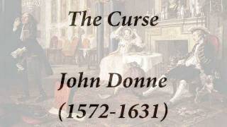 quotThe Cursequot by John Donne read by Tom OBedlam [upl. by Yalahs258]