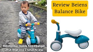 REVIEW BEIENS BALANCE BIKE SEPEDA KESEIMBANGAN  Rekomendasi Sepeda Anak Usia 2 Tahun Ke Atas [upl. by Lekcim]