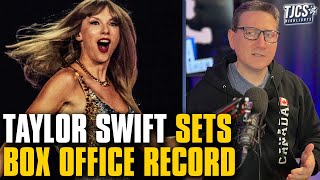 Taylor Swift Concert Movie Breaks Records But Falls Short Of Projections [upl. by Eleirbag]