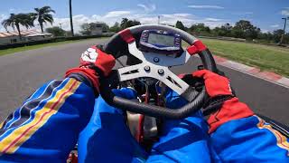 POV Parolin Tag Light Indy 800 MY NEW KART [upl. by Ewolram]