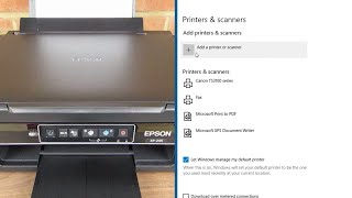 Epson XP245 Windows 10 Install [upl. by Aerdnad993]