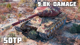 50TP Tyszkiewicza WoT – 8Kills 98K Damage [upl. by Debbie]