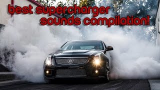 Best Supercharger Whine Sounds Compilation [upl. by Eelarat826]