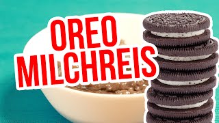 So macht ihr Oreo Milchreis [upl. by Kimberlyn]