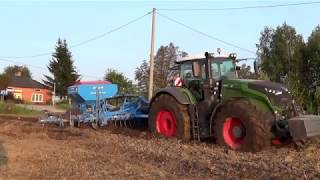 Ekstremalny Siew Rzepaku Fendt 1050 Vario  Lemken solitair 9 [upl. by Ekez]