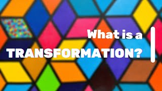 What is a Transformation  Geometry CSEC Math [upl. by Ahsienom]