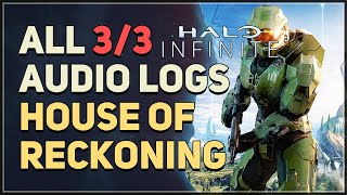 House of Reckoning All Audio Logs Halo Infinite [upl. by Nagoh567]