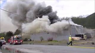 Grow op fire in Squamish on April 819 [upl. by Haily]