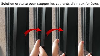 Comment diminuer votre facture délectricité courants dair fenêtre solution astuce gratuite [upl. by Hendrick956]