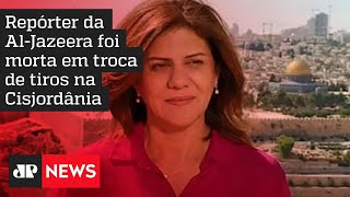 Violência policial marca funeral de jornalista palestina em Israel [upl. by Notaek]