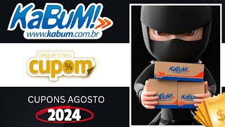 CUPOM DE DESCONTO KABUM AGOSTO 2024  Descontos Dia dos Pais Kabum 💻📲 [upl. by Urata]