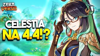 TEREMOS NOVIDADES SOBRE CELESTIA ANÁLISE COMPLETA DA HISTÓRIA DA 44 DE GENSHIN IMPACT [upl. by Llenrod]