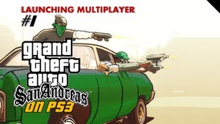 GTA San Andreas PS3 1 Launching multiplayer [upl. by Azil161]