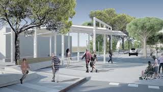 Progetto definitivo Riqualificazione Lungomare Lignano Sabbiadoro [upl. by Lan]