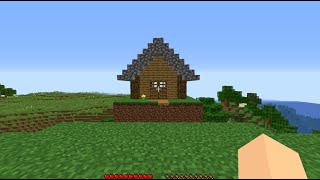 Speedrunning getting to my house in Minecraft Part 3 [upl. by Clareta]