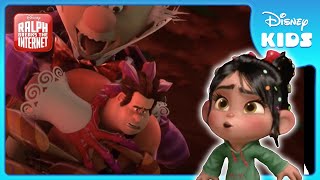 🌟 Vanellopes Heroic Rescue  Wreck It Ralph  Disney Kids [upl. by Mable]