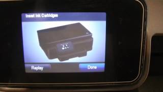 How to Replace Ink Cartridges in the HP Photosmart 6510 [upl. by Sidon]