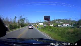 Chattanooga tornado damage 41420 [upl. by Samohtnhoj]