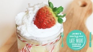 Microwave Strawberry Shortcake for Two [upl. by Kcir]