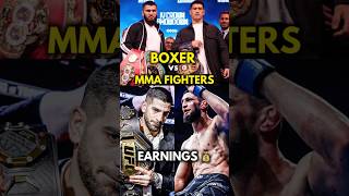 BOXERS vs MMA Fighter EARNINGS  Who Earns More [upl. by Bartolome]