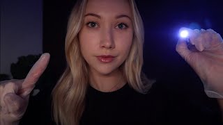 ASMR Cranial Nerve Exam  DARK Room UpClose Eye Exam amp Relaxing Tests [upl. by Nayra870]