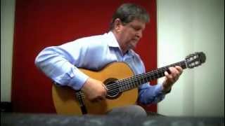 A Gavotte by A Scarlatti for classical guitar Played by Tim OBrien [upl. by Lodmilla]