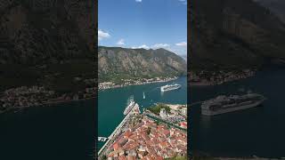 A linda baía de Kotor em Montenegro travel backpacker nature kotor hiking [upl. by Adnesor]