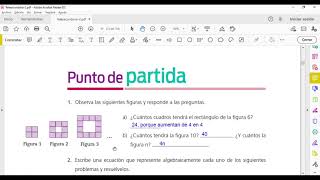 Libro de matemáticas 2 de secundaria contestado 2022 Telesecundaria p 1011 [upl. by Pierre]