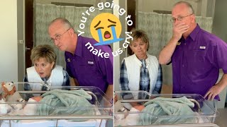 Grandpa Cries When He Discovers Baby Is Named After Him [upl. by Namsu817]