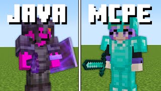 Minecraft Bedrock vs Java Players [upl. by Nedla]