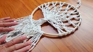 ARVORE DA VIDA EM MACRAME  Tutorial para iniciantes [upl. by Noiroc964]